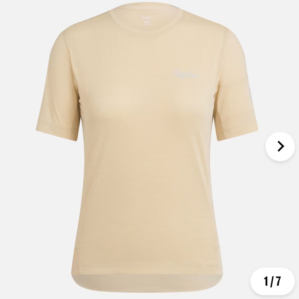Rapha Explore Technical Tan Short Sleeve Performa… - image 1